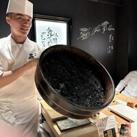 麻布 黒しゃり - 
