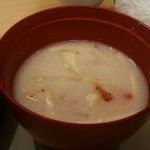 日本料理 蘭 - 酒粕と白味噌の椀物