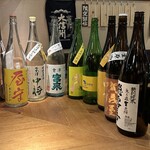 All of Rei's local sakes are priced at 480 yen per glass (528 yen including tax)!
