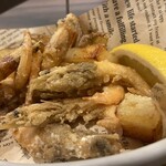 札幌キッチン - 芝海老のガーリックシュリンプ