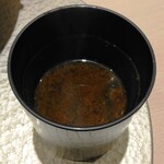 水道橋 鮨みつ - 渡り蟹の味噌汁