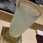 水道橋 鮨みつ - へべすサワー