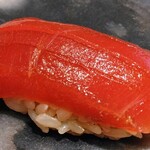 水道橋 鮨みつ - マグロ赤身の漬け