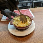 小菜中華-YUÁN- - フカヒレ入り酸辣湯おこげ