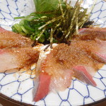 博多の海鮮料理 喜水丸 博多1番街店 - 活き〆サバ刺