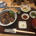 Hamamatsujiyaki Unagi Masa - 肝入り上うなぎ丼　白焼き付き 6,500円
