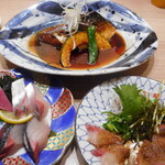 博多の海鮮料理 喜水丸 博多1番街店 - サバ3種類