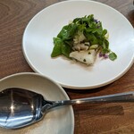 小菜中華-YUÁN- - 紋甲イカの翡翠炒め