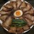 焼豚ラーメン 三條 - 料理写真:焼豚ラーメン 大盛 肉盛り(焼豚2倍) 1,200円