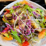 ヤシロ - 鯵の南蛮漬　サラダ盛り定食