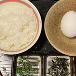やきとり中山商店 - 玉子かけごはん