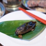 Deep fried insects