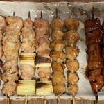 やきとり中山商店 - せせり、ねぎま、ぼんじり、レバー