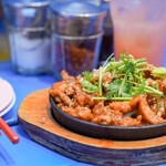 ไก่ทอดเกาหลี (Thai-style yangnyom chicken)