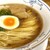 ちっきん - 料理写真:美しく整えられた麺線。煮干しと昆布だけで取られた無化調スープには煮干香油が浮く。