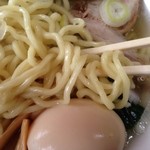 喜八 - 塩コーン玉子麺拡大