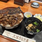 三谷うなぎ屋 - うな牛丼¥3,200