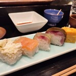 稲城 ヨロシク寿司 - 押し寿司