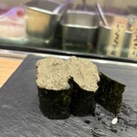 寿司 魚がし日本一 - 蟹味噌軍艦