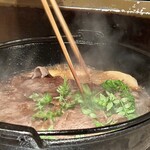 西麻布 肉粋やまもと - すき焼き