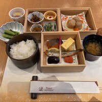 日本料理 からまつ - 三段重和朝食