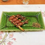 おけい鮨 - ホタルイカのタレ焼