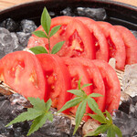 Chilled Tomatoes and Delicious Salt