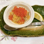 おけい鮨 - バフンウニとカラスミのミニ丼