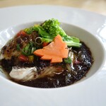 中華ダイニング SCENT - 桜鯛の豆鼓ソース蒸し