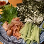 目黒 懐炉 - 貝の刺身