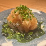 Toranomon Todaka - 真鯛と新わかめのしゃぶしゃぶ