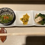 美乃里 - 付き出しもなかなか上質