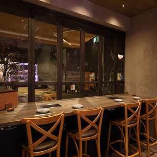 開放感のある空間でゆっくりとお過ごしいただけます。