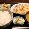三好弥 - 料理写真:ランチ　ロース生姜焼き目玉焼きのせ