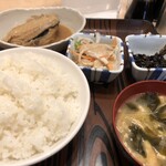 Iwashi Ryourinihon Ryourikabuki - 鯖味噌定食大盛り@700