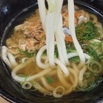 Genkai Udon - 麺は柔らかいです