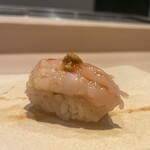 Sushi Nakamura - 甘エビの昆布締め