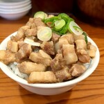 麺 一直 - 限定メニュー魯肉飯＠350円
