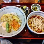 丸よし - 日替りランチ（いとより鯛天丼）