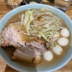 麺に始まり麺に終わる - ラーメン並（200g）＋うずら5個＋生姜
900円＋150円＋100円