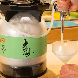 上手さを引き出した生絞りの日本酒