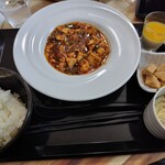 MIZUKI - 陳麻婆豆腐定食1050円