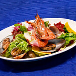 Grilled Seafood Caesar Salad