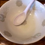 千熊ラーメン - 塩ラーメン美味しく完食♪