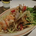 ハノイ・カフェ - 【青パパイヤサラダ】￥780 ダイエット効果あり