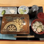 うなぎの鶴松 - うな重、松　ご飯マシ