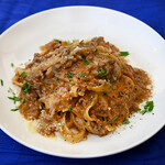 Our proud coarsely ground Bolognese "Tagliatelle" with cinnamon