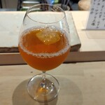 すしやのたい悟 - 奥富園の和紅茶(￥６００）