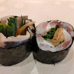 すしやのたい悟 - 鰯の礒部巻き