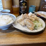 やき鳥 宮川 - から揚げ定食 980円 ♪